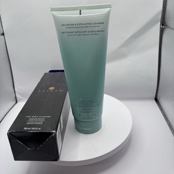 Tatcha The Deep Cleanse Gentle Exfoliating Cleanser, 5 oz./150ml New In Box - Picture 7 of 9